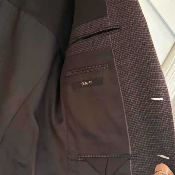 Jos. A. Bank Rich Brown Textured Blazer - Picture 5 of 9